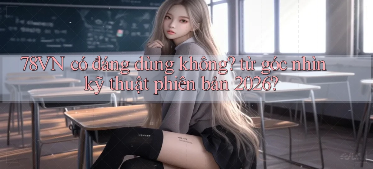 78VN có đáng dùng không từ góc nhìn kỹ thuật phiên bản 2026