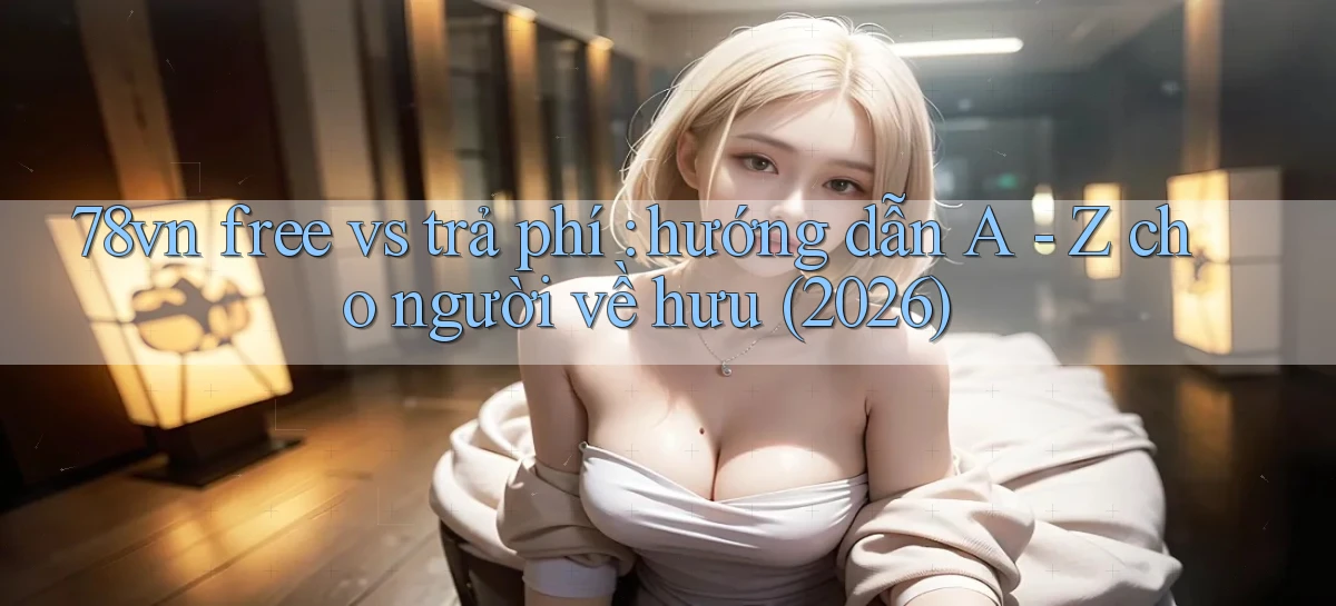 78vn free vs trả phí hướng dẫn A   Z cho người về hưu (2026)