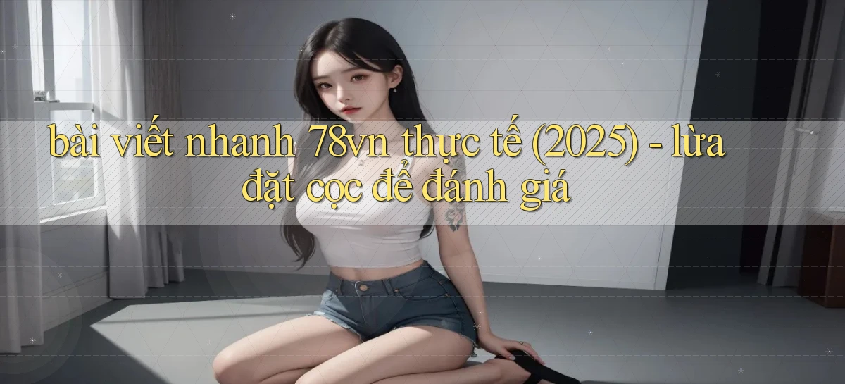 bài viết nhanh 78vn thực tế (2025)   lừa đặt cọc để đánh giá