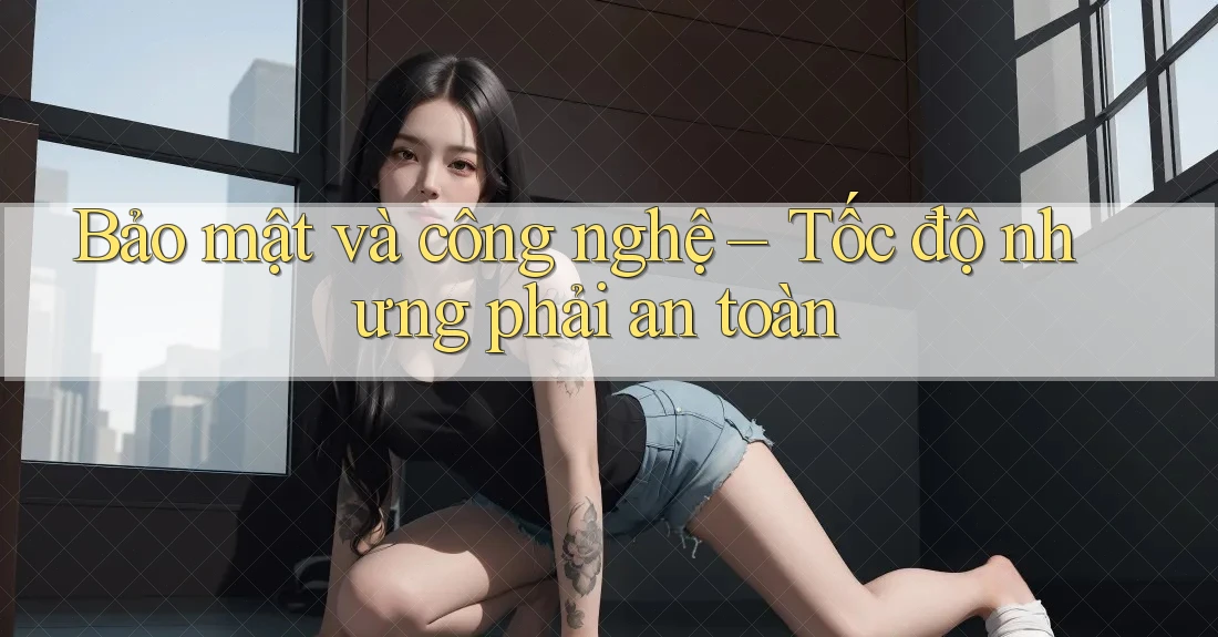 Bảo mật và công nghệ – Tốc độ nhưng phải an toàn Bảo mật và công nghệ – Tốc độ nhưng phải an toàn
