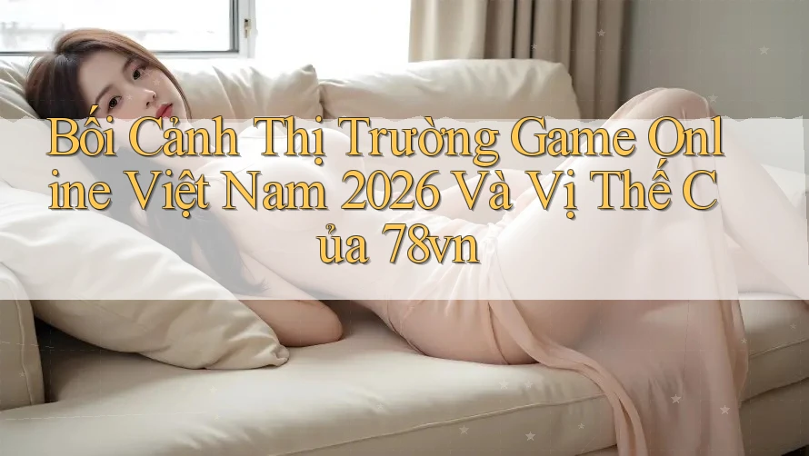 Bối Cảnh Thị Trường Game Online Việt Nam 2026 Và Vị Thế Của 78vn Bối Cảnh Thị Trường Game Online Việt Nam 2026 Và Vị Thế Của 78vn