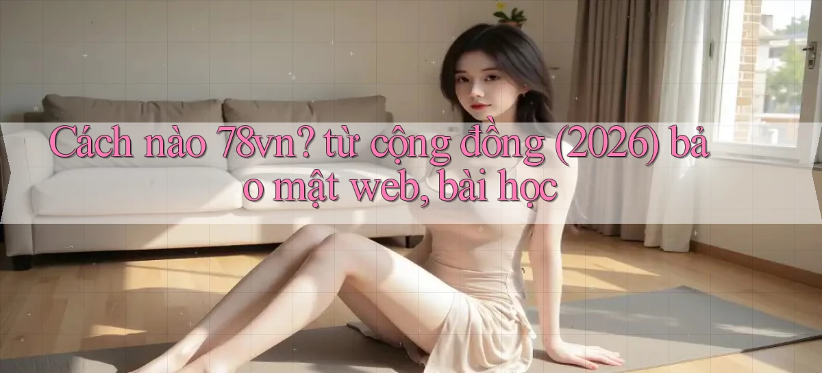 Cách nào 78vn từ cộng đồng (2026) bảo mật web, bài học