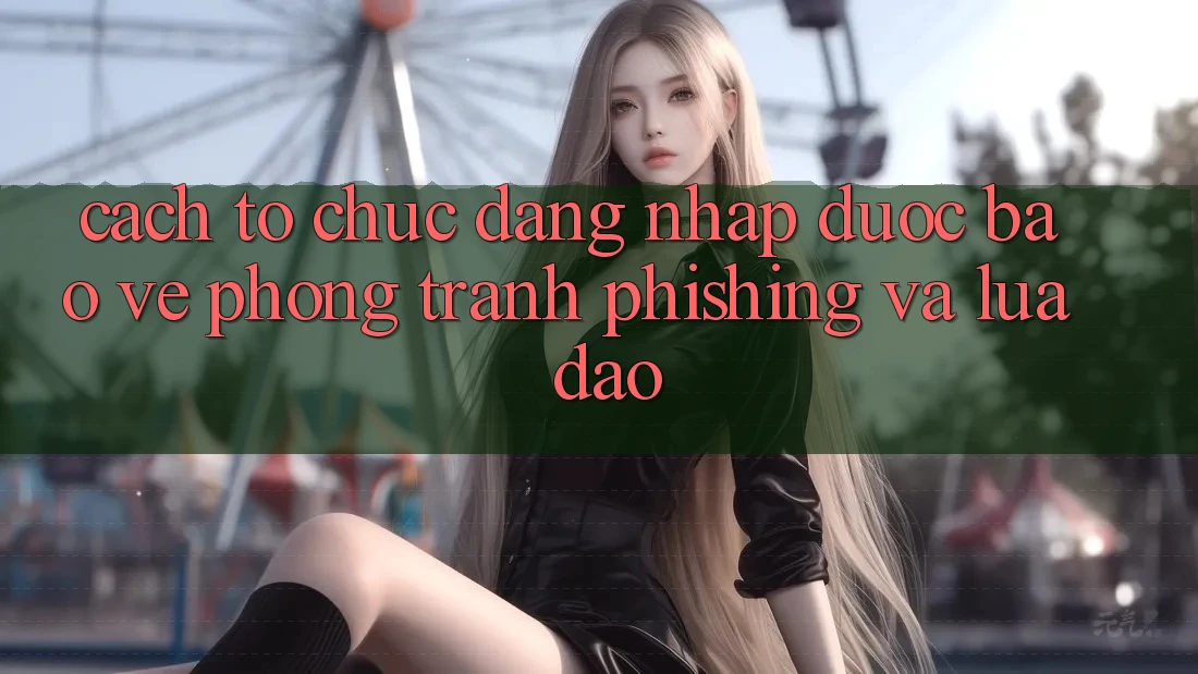 Cách tổ chức Đăng Nhập Được bảo vệ - Phòng Tránh Phishing Và Lừa Đảo