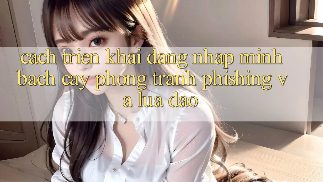 Cách triển khai Đăng Nhập Minh bạch cậy - Phòng Tránh Phishing Và Lừa Đảo Cách triển khai Đăng Nhập Minh bạch cậy - Phòng Tránh Phishing Và Lừa Đảo