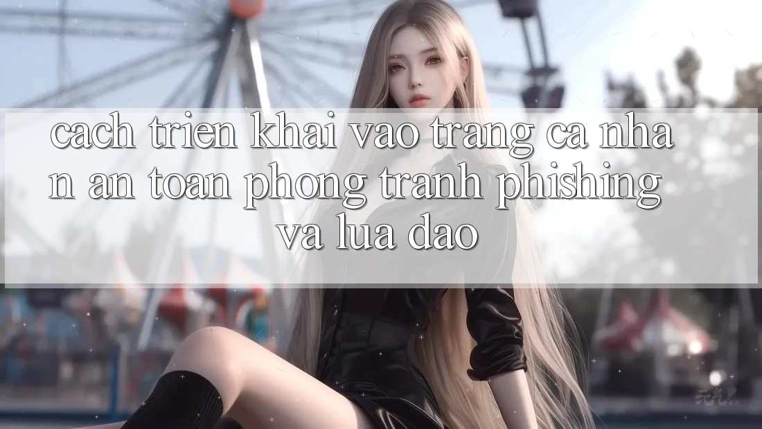 Cách triển khai Vào trang cá nhân An Toàn - Phòng Tránh Phishing Và Lừa Đảo Cách triển khai Vào trang cá nhân An Toàn - Phòng Tránh Phishing Và Lừa Đảo