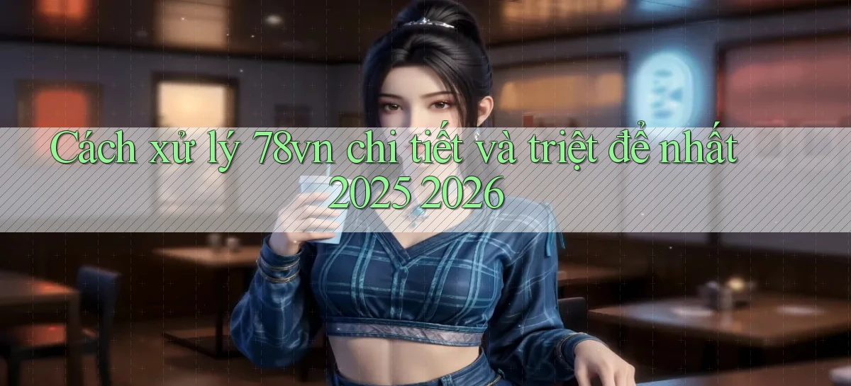 Cách xử lý 78vn chi tiết và triệt để nhất 2025 2026
