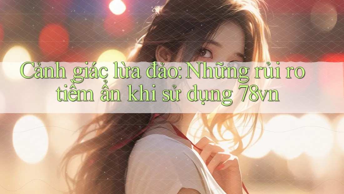 Cảnh giác lừa đảo: Những rủi ro tiềm ẩn khi sử dụng 78vn Cảnh giác lừa đảo: Những rủi ro tiềm ẩn khi sử dụng 78vn