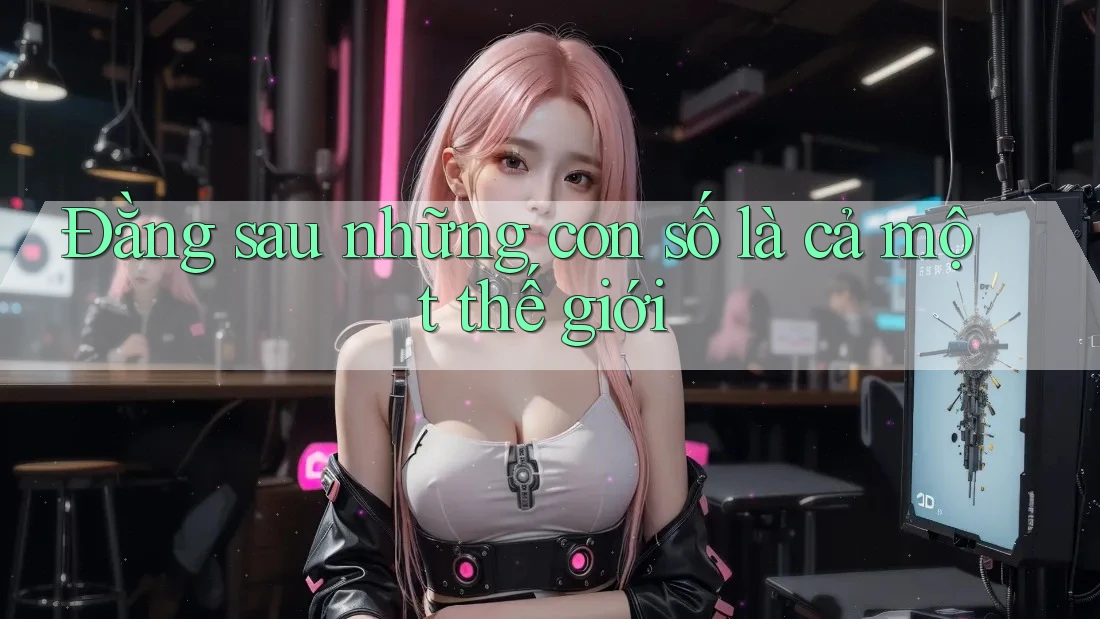 Đằng sau những con số là cả một thế giới Đằng sau những con số là cả một thế giới