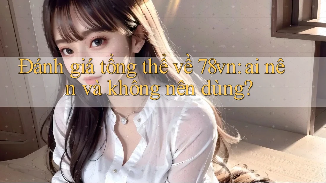 Đánh giá tổng thể về 78vn — ai nên và không nên dùng? Đánh giá tổng thể về 78vn — ai nên và không nên dùng?