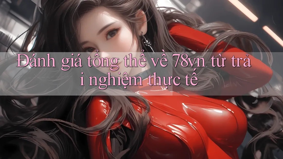 Đánh giá tổng thể về 78vn từ trải nghiệm thực tế Đánh giá tổng thể về 78vn từ trải nghiệm thực tế