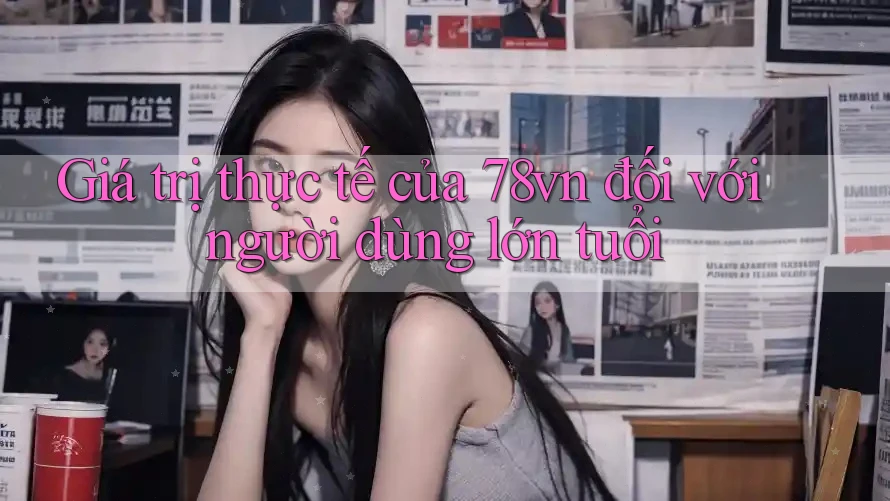 Giá trị thực tế của 78vn đối với người dùng lớn tuổi Giá trị thực tế của 78vn đối với người dùng lớn tuổi
