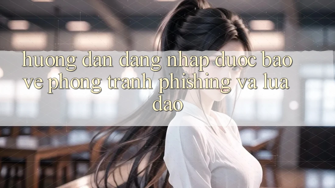 Hướng Dẫn Đăng Nhập Được bảo vệ - Phòng Tránh Phishing Và Lừa Đảo