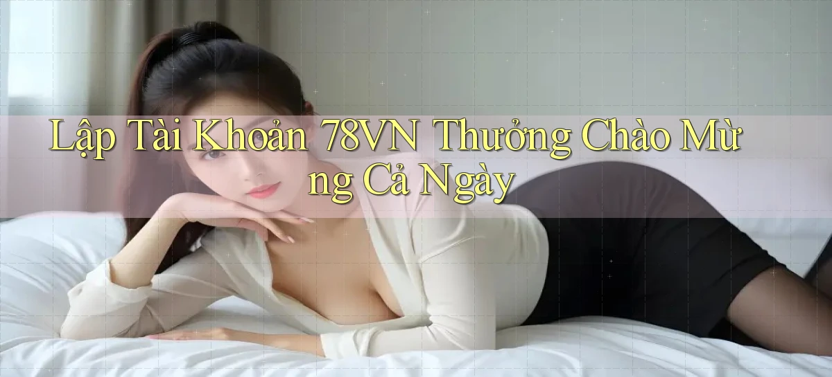 lập tài khoản 78vn thưởng chào mừng cả ngày