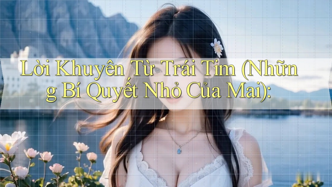 Lời Khuyên Từ Trái Tim (Những Bí Quyết Nhỏ Của Mai): Lời Khuyên Từ Trái Tim (Những Bí Quyết Nhỏ Của Mai):