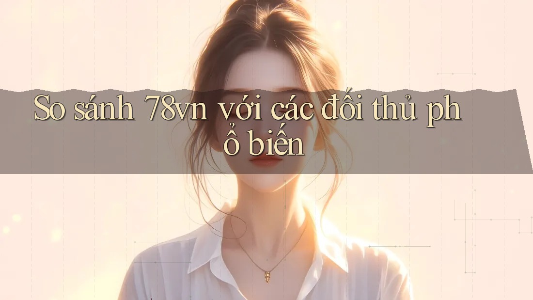 So sánh 78vn với các đối thủ phổ biến So sánh 78vn với các đối thủ phổ biến