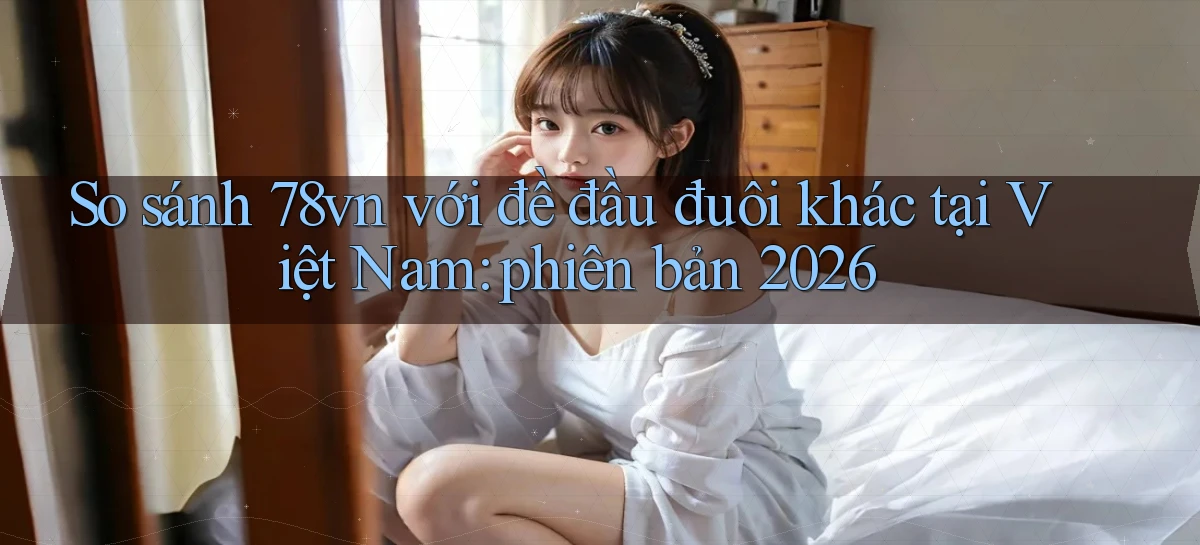 So sánh 78vn với đề đầu đuôi khác tại Việt Nam phiên bản 2026
