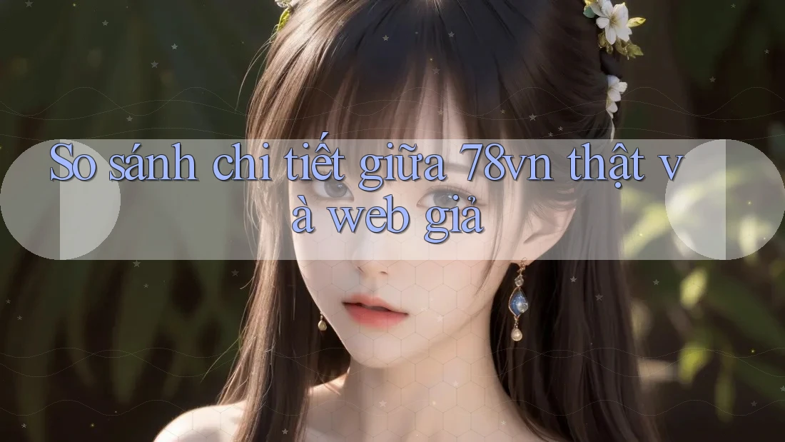 So sánh chi tiết giữa 78vn thật và web giả So sánh chi tiết giữa 78vn thật và web giả