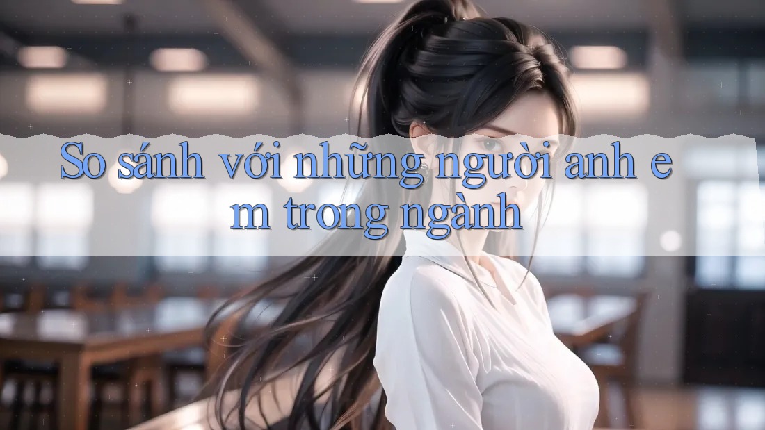 So sánh với những “người anh em” trong ngành So sánh với những “người anh em” trong ngành