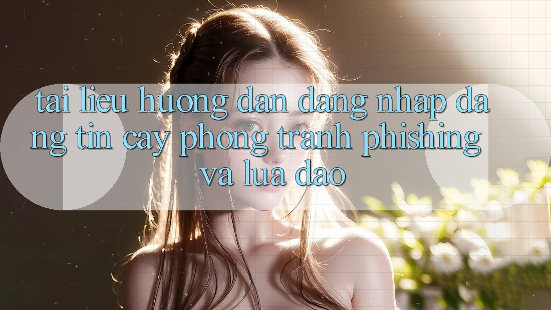 Tài liệu hướng dẫn Đăng Nhập Đáng tin cậy - Phòng Tránh Phishing Và Lừa Đảo