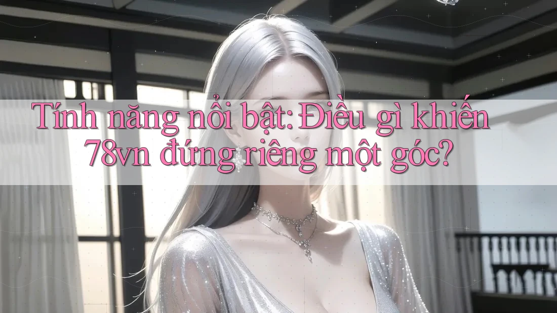 Tính năng nổi bật: Điều gì khiến 78vn đứng riêng một góc?