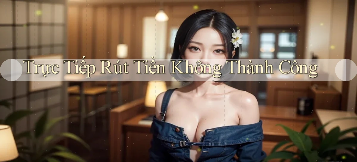 Trực tiếp Rút tiền không thành công
