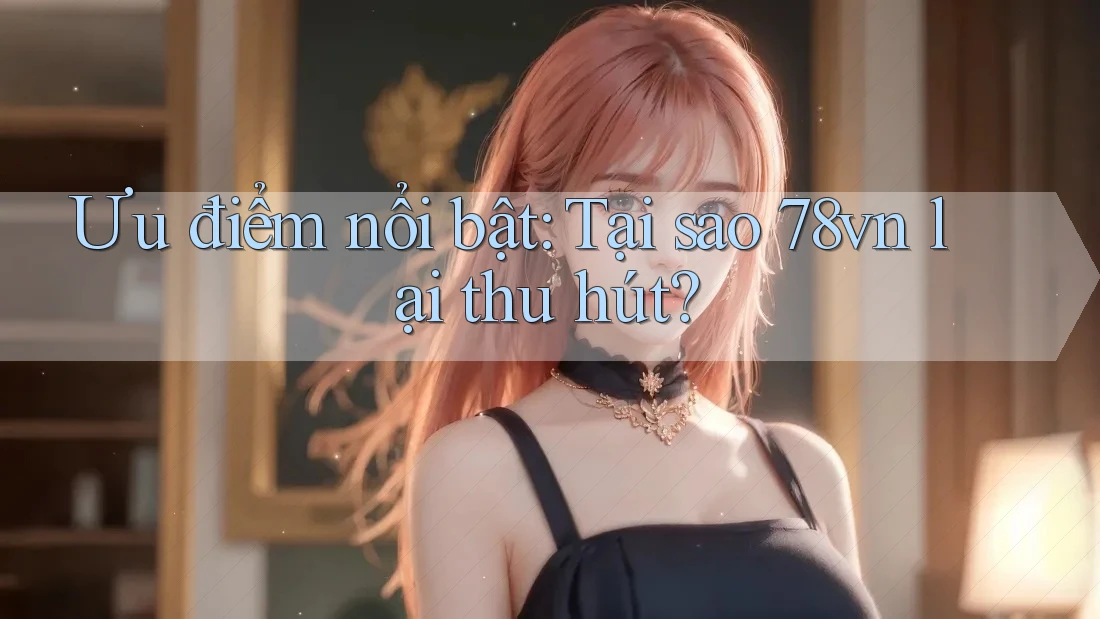 Ưu điểm nổi bật: Tại sao 78vn lại thu hút?