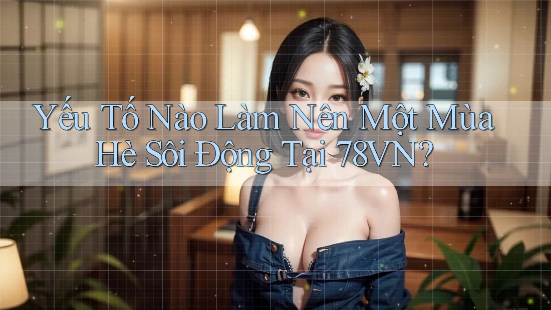 Yếu Tố Nào Làm Nên Một Mùa Hè Sôi Động Tại 78VN? Yếu Tố Nào Làm Nên Một Mùa Hè Sôi Động Tại 78VN?